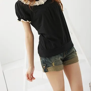 [S-7L熊衣褲語]A115貴族般的華麗．Y字金釦袖抓皺設計長版上衣(橘、黑S-2L) 歷史價格詳細信息