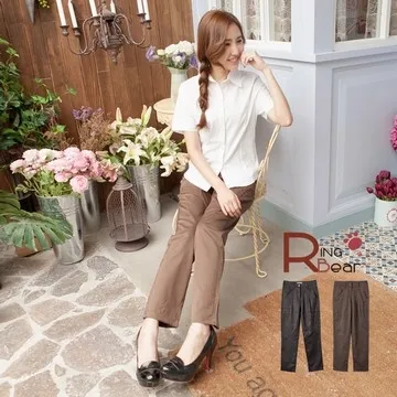 [S-7L熊衣褲語]長腿曲線線條．N67貓抓痕刷色口袋橘紅弧型車線窄管牛仔長褲(M-7L) 歷史價格詳細信息