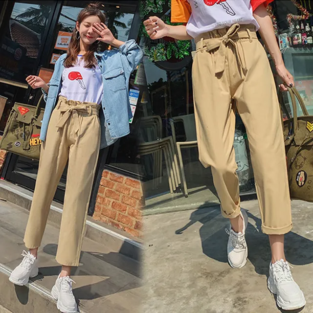 【韓國K.W.】KD1666Sale話題單品愛情哈倫褲XL(韓國K.W./現貨/下著) 價格比較,價格查詢,歷史價格詳細信息