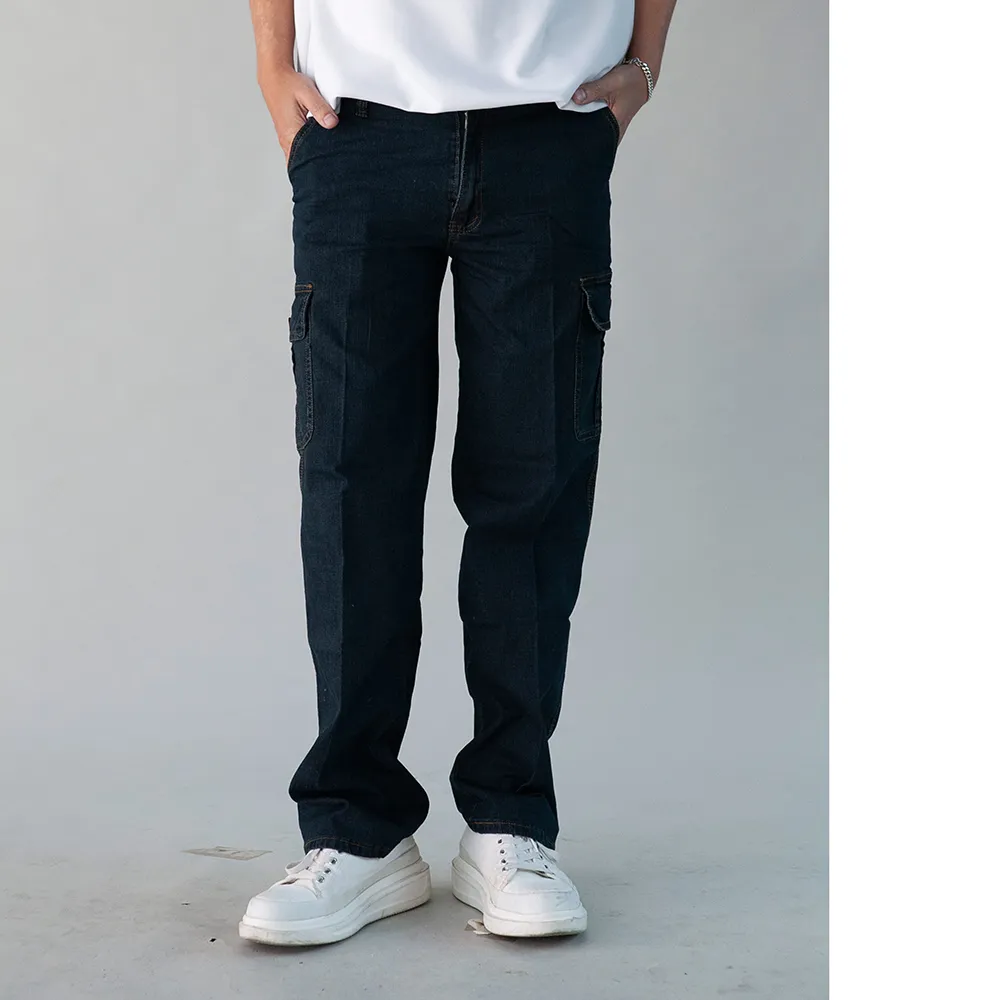 伸縮中直筒車繡口袋牛仔褲Straight Extendable Jeans(347-3106-34)深牛仔 男sun-e 歷史價格詳細信息