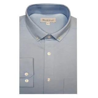 [MURANO]休閒牛津長袖襯衫-藍條 歷史價格詳細信息