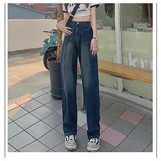 SCL牛仔個性文青風開衩長裙 歷史價格詳細信息