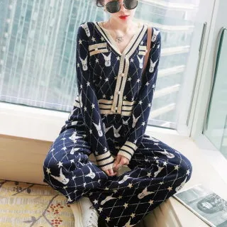 GIFT-時尚歐美女裝小香風翻領西裝中長款連衣裙套裝 歷史價格詳細信息