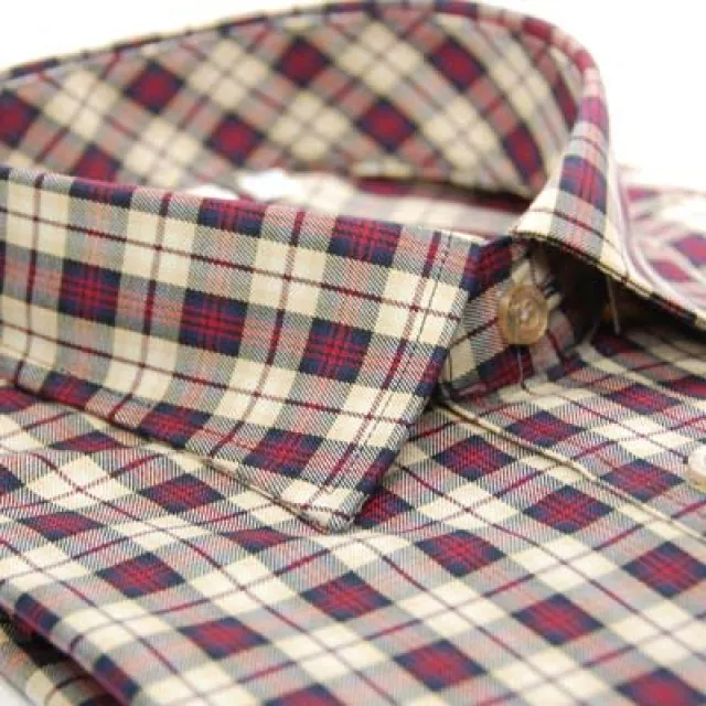 【金安德森】藍紅格紋窄版襯衫-短袖 歷史價格詳細信息