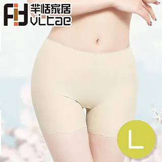 Fit Vitae羋恬家居 舒心冰絲無痕安全褲/防走光褲(M-黑色-二入組) 歷史價格詳細信息