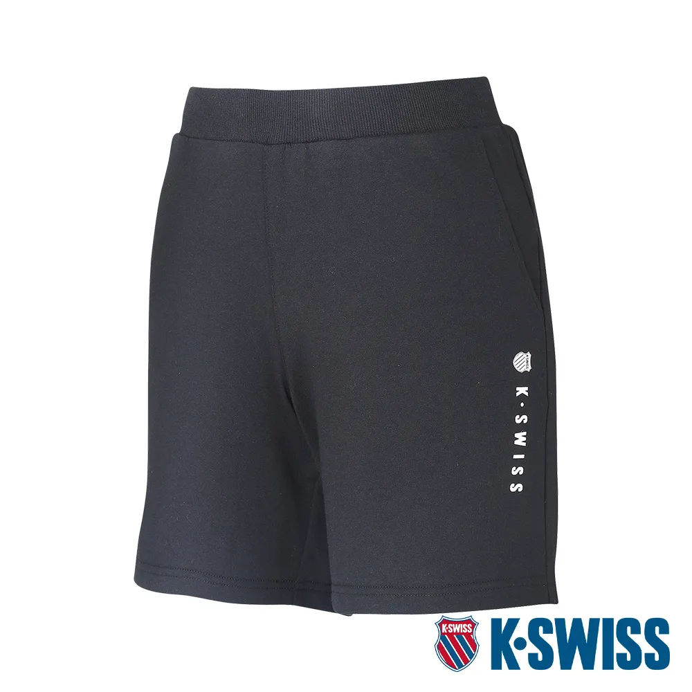 K-SWISS Sweat Shorts 運動休閒短褲-女-黑 歷史價格詳細信息