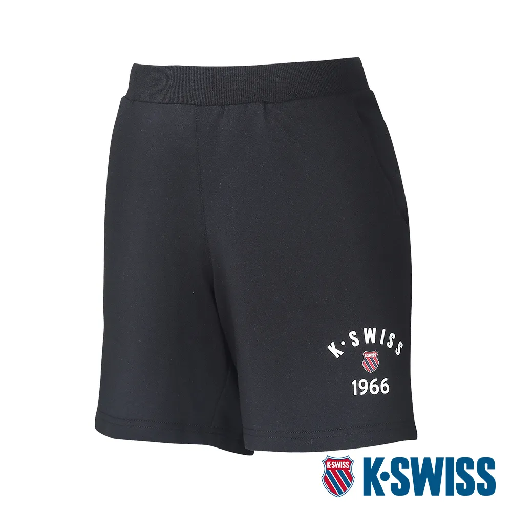 K-SWISS Sweat Shorts 運動休閒短褲-女-黑 歷史價格詳細信息