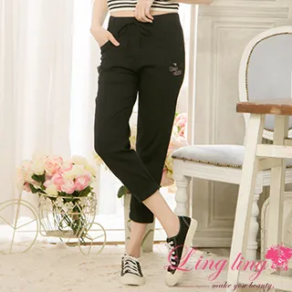 lingling A4259-02全尺碼-清新率真條紋兔子牛奶絲長袖睡衣+長褲(二件式睡衣組)(清新粉紫) 歷史價格詳細信息