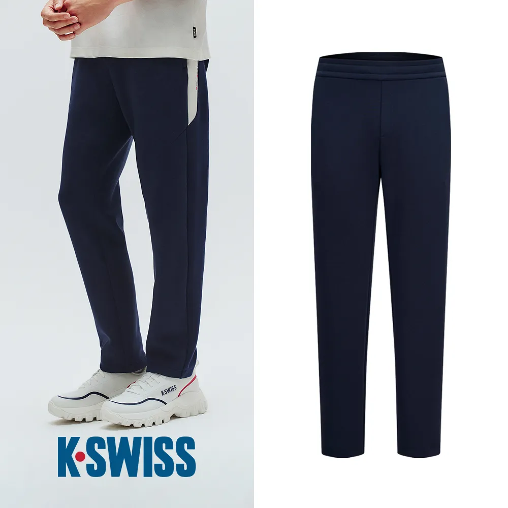 K-SWISS Knit Pants運動長褲-女-藍 歷史價格詳細信息