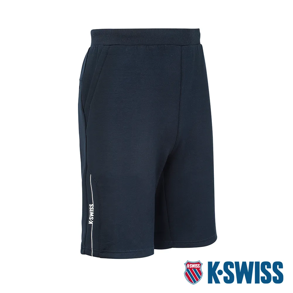【K-SWISS】運動休閒短褲 Color Stripes Shorts-男-藍(106113-426) 歷史價格詳細信息
