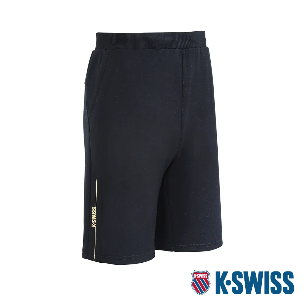 【K-SWISS】運動休閒短褲 Color Stripes Shorts-男-藍(106113-426) 歷史價格詳細信息