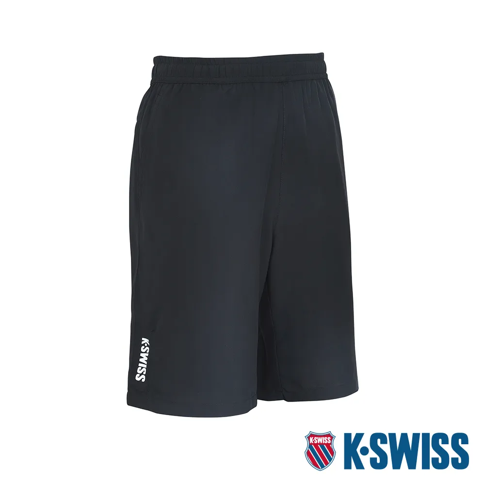 K-SWISS Woven Pocket Shorts棉質休閒短褲-男-黑 歷史價格詳細信息