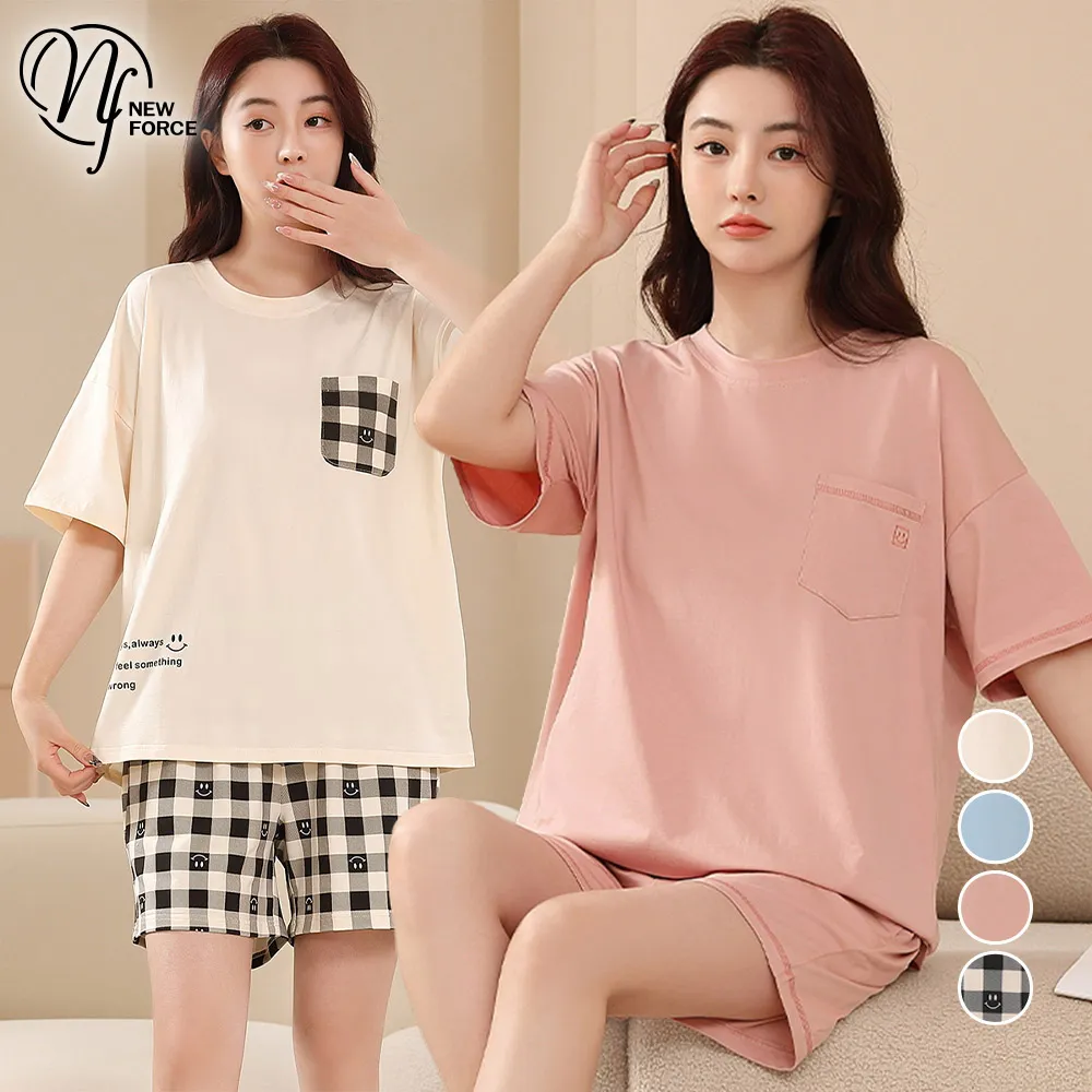 (NEW FORCE)雅緻襯衫式長袖居家睡衣-四色可選 歷史價格詳細信息