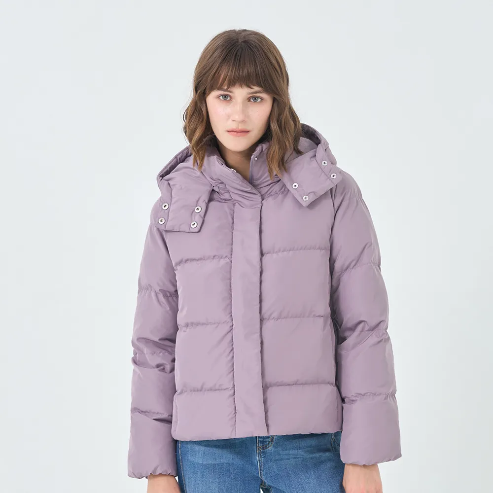 GIORDANO 女裝E care輕暖系列連帽外套-11 北極狼白 歷史價格詳細信息