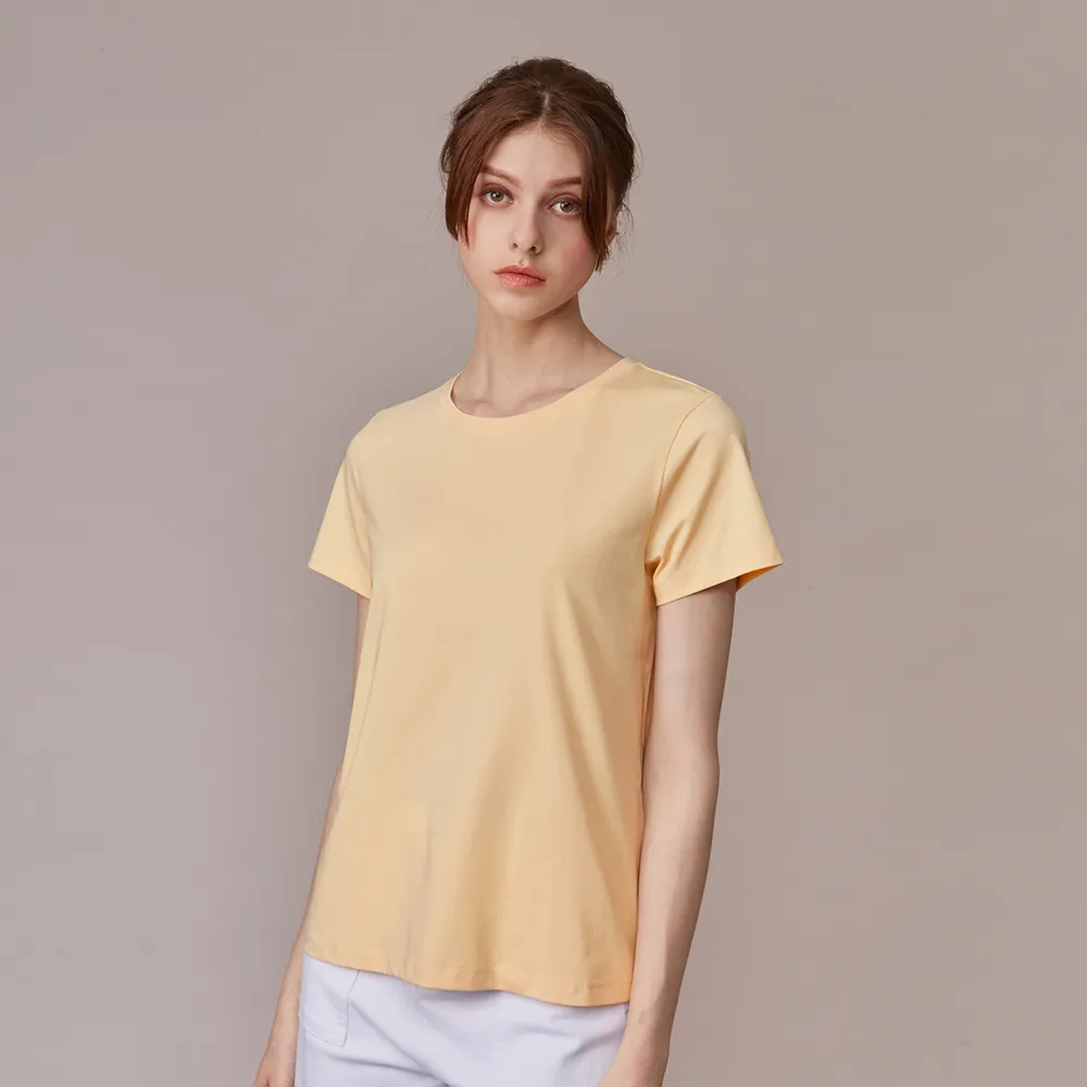 GIORDANO 女裝SORONA涼感素色T恤-05 亮白 歷史價格詳細信息