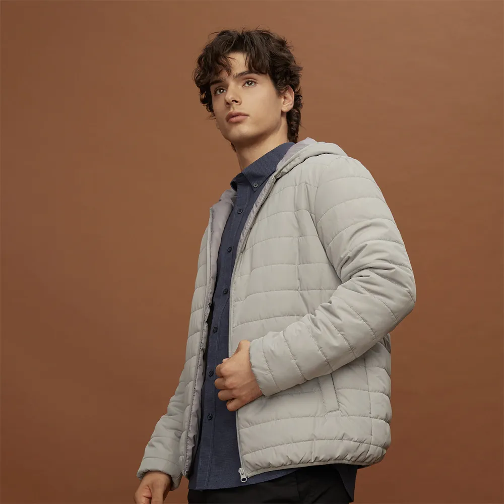 GIORDANO 男裝E care輕暖系列連帽外套-09 標誌黑 歷史價格詳細信息