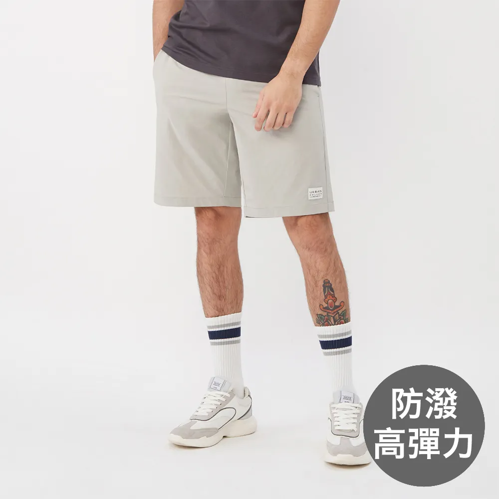 GIORDANO 男裝防潑水拼接連帽軟殼外套-01 深藍色X奶油卡其 歷史價格詳細信息