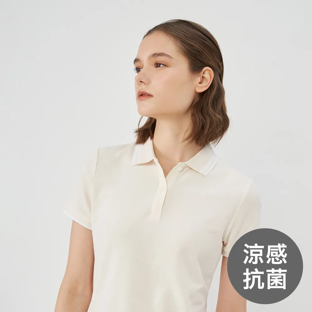 GIORDANO 女裝涼感抗菌POLO衫-95 晴山藍 歷史價格詳細信息