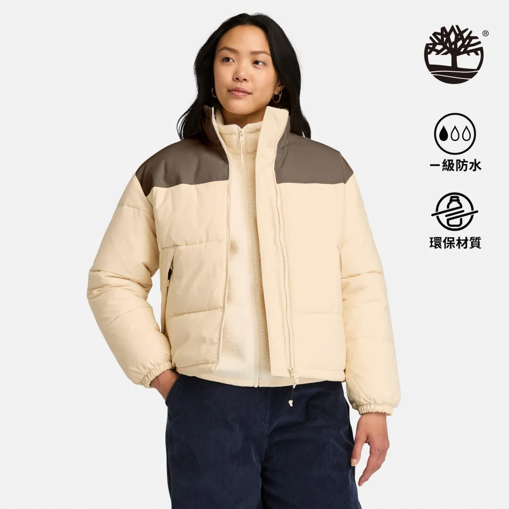 Timberland 女款奶油白透氣排汗長袖T恤|A5ZDYEKJ 歷史價格詳細信息