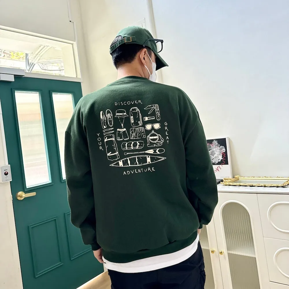 【AMERO】男女款 刷毛長袖大學Ｔ 英文字印花 情侶裝 親子裝 歷史價格詳細信息