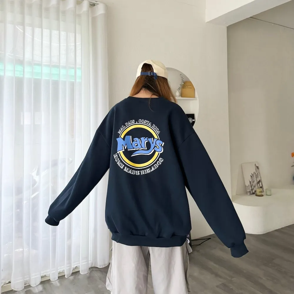 【AMERO】男女款 長袖大學Ｔ 英文字印花 情侶裝 親子裝 歷史價格詳細信息