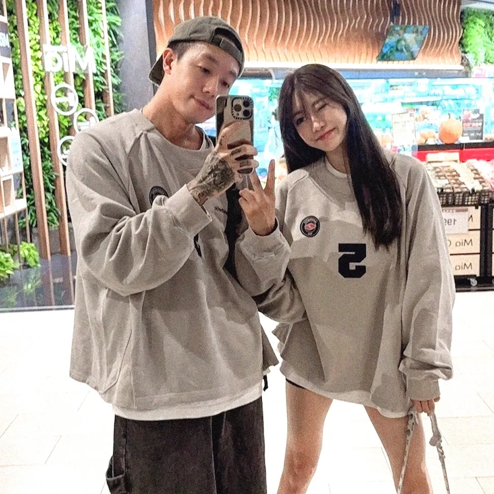 【AMERO】男女款 圓領長袖T恤 精梳棉 水洗手感 落肩 口袋 袖口螺紋 加大尺碼 情侶裝 歷史價格詳細信息