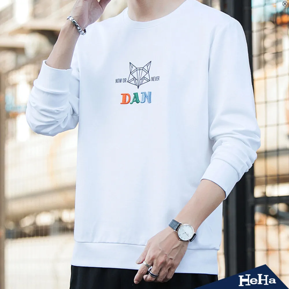 【HeHa】3D狐狸刺繡長袖上衣 四色 歷史價格詳細信息