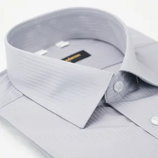 【金安德森】淺灰色黑繞領窄版襯衫-長袖 歷史價格詳細信息