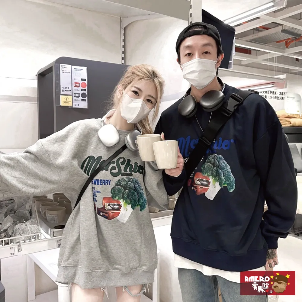 【AMERO】男女款 圓領長袖T恤 精梳棉 水洗手感 落肩 口袋 袖口螺紋 加大尺碼 情侶裝 歷史價格詳細信息