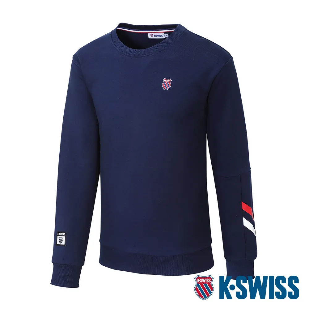 K-SWISS  Sweatshirt 刷毛圓領上衣-女-莓粉 歷史價格詳細信息