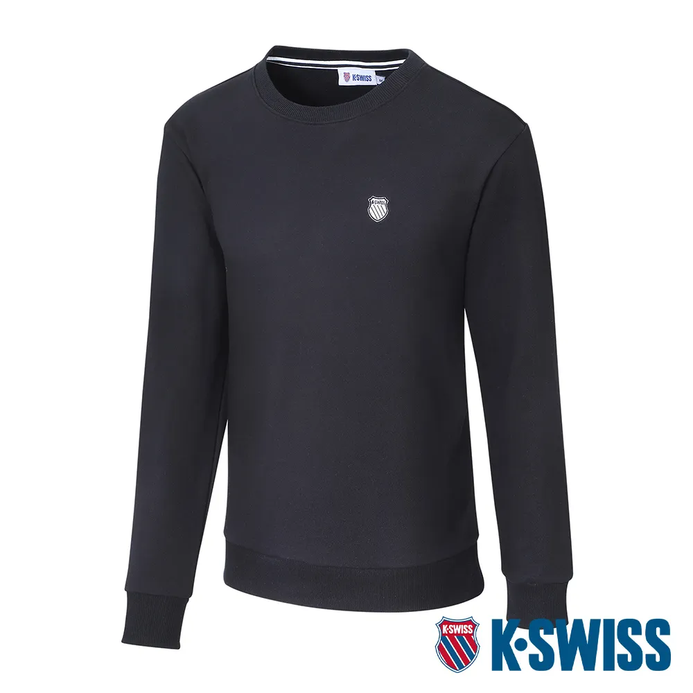 K-SWISS  Basic Sweatshirt圓領長袖上衣-女-淺紫 歷史價格詳細信息