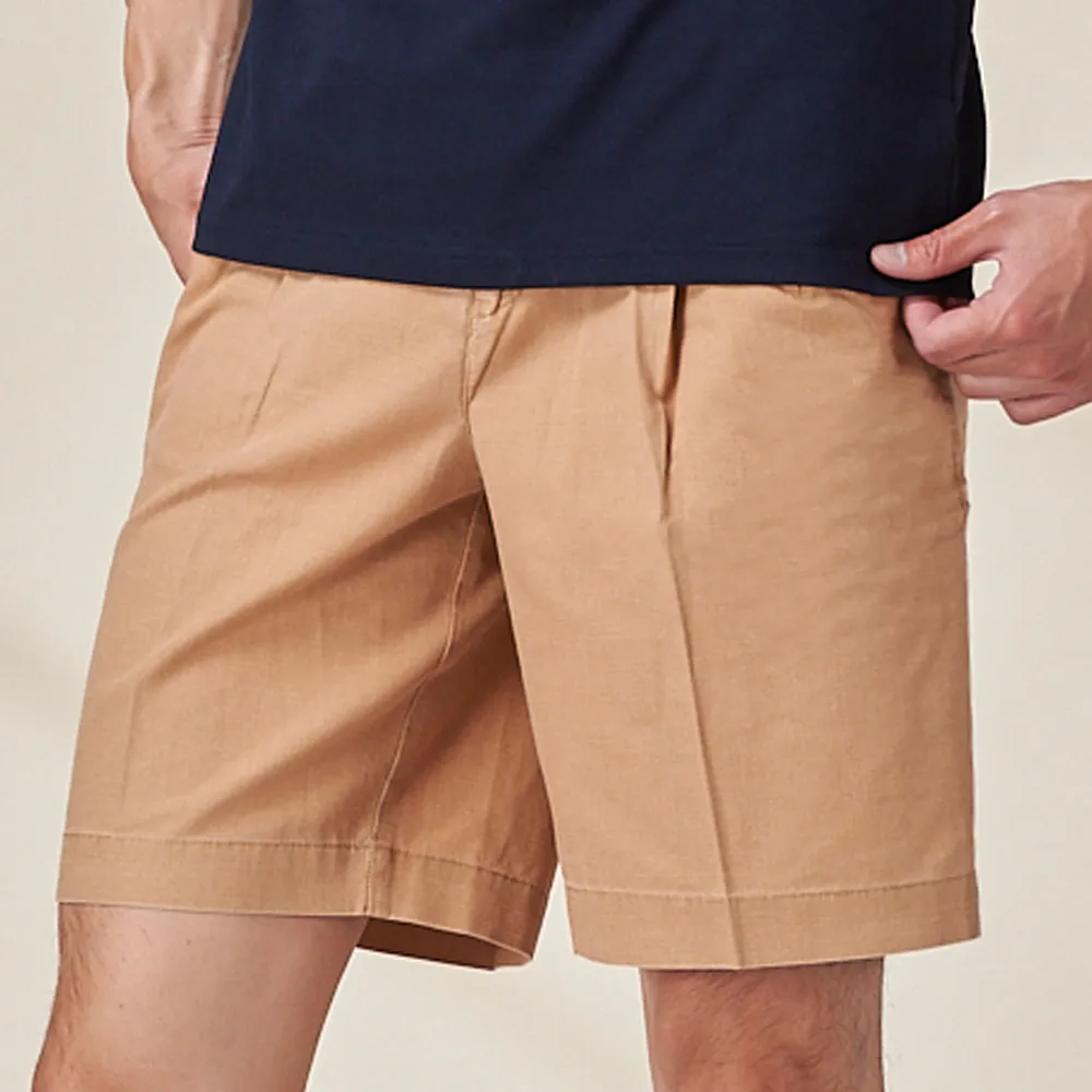 【per-pcs】簡約素色彈性合身平面西褲_黑色(718106) 歷史價格詳細信息