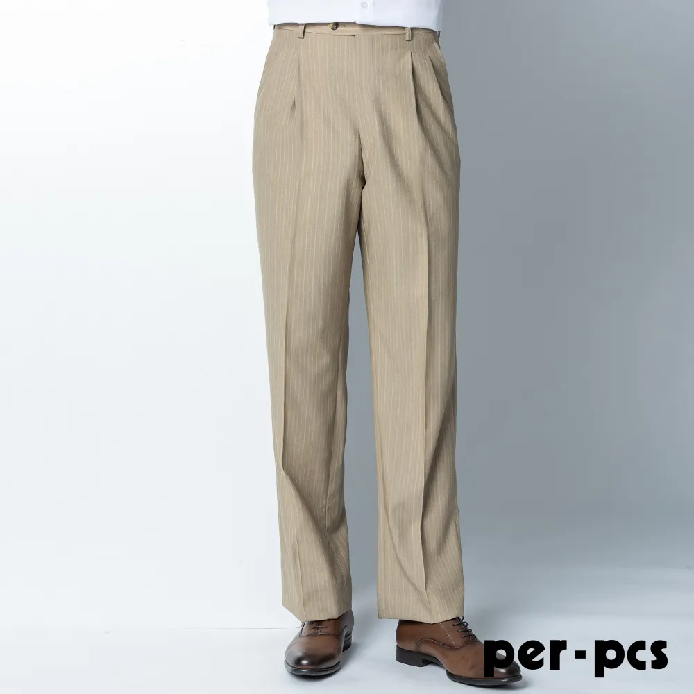 【per-pcs】質感品味時尚打摺西褲_經典灰(800252) 歷史價格詳細信息