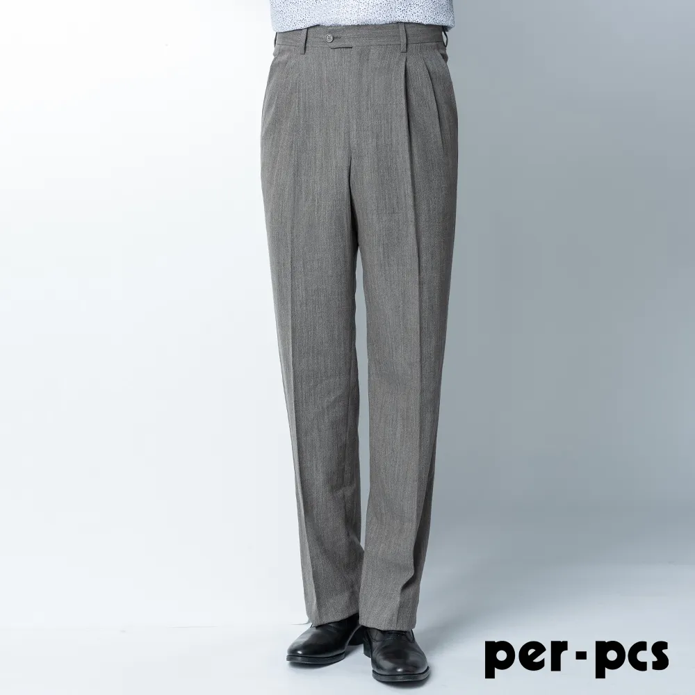 【per-pcs】經典時尚打褶西褲(713219) 歷史價格詳細信息