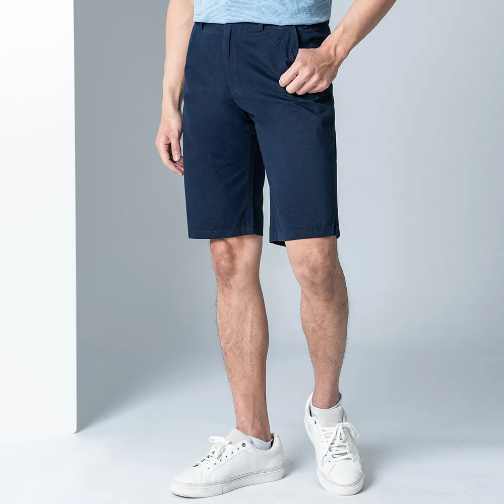 【per-pcs】簡約素色彈性合身平面西褲_黑色(718106) 歷史價格詳細信息