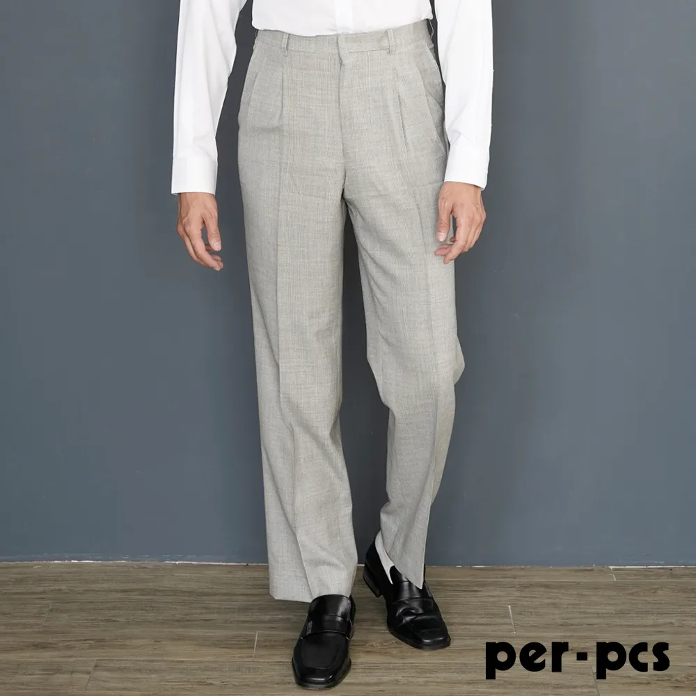 【per-pcs】日系商務平面休閒褲_深灰(720160) 歷史價格詳細信息