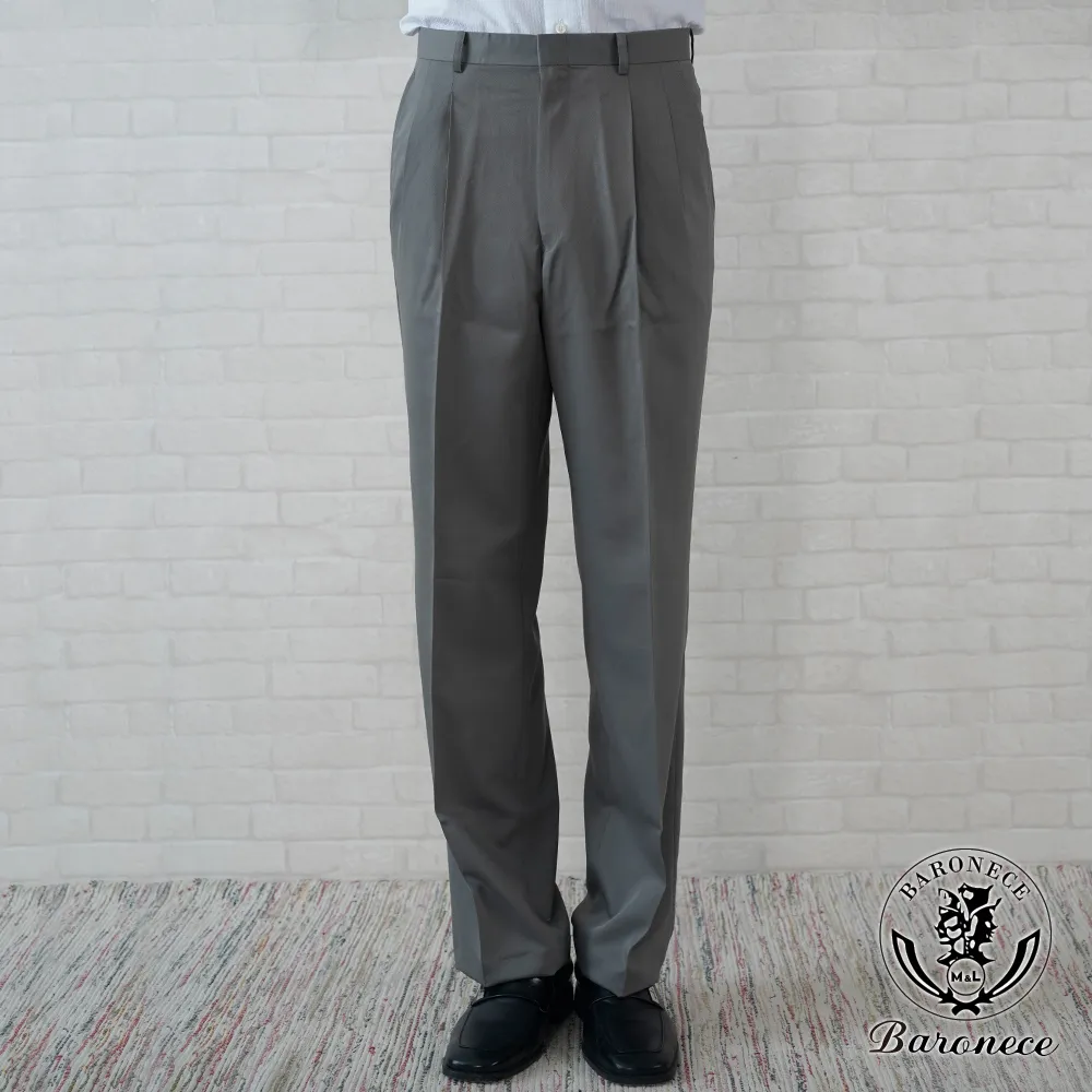 【per-pcs】質感品味時尚打摺西褲_經典灰(800252) 歷史價格詳細信息