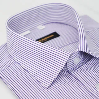 【金安德森】藍白條紋窄版襯衫-短袖 歷史價格詳細信息