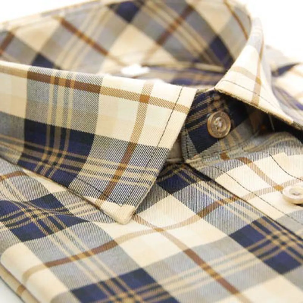 【金安德森】經典格紋窄版短袖襯衫 歷史價格詳細信息