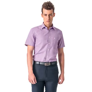 【金安德森】小圖紫色窄版短袖襯衫 價格比較,價格查詢,歷史價格詳細信息