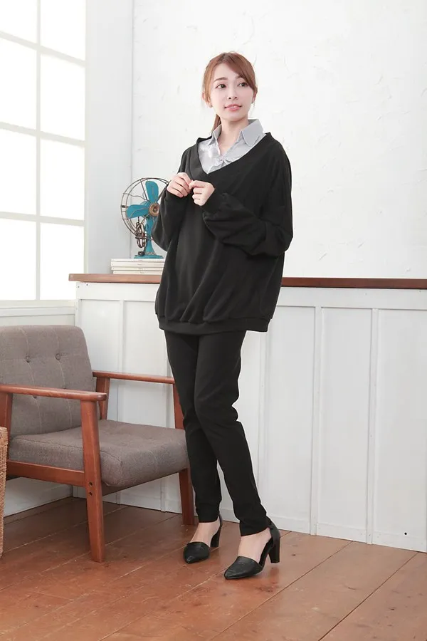 ＊EE-LADY＊OL腰帶壓扣條紋長袖襯衫 歷史價格詳細信息