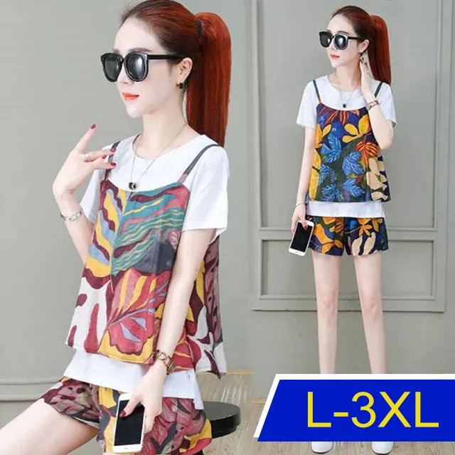 【韓國K.W.】KQN3926現貨歐美運動風格時尚套裝(涼感/二件套/輕薄/短袖) 歷史價格詳細信息