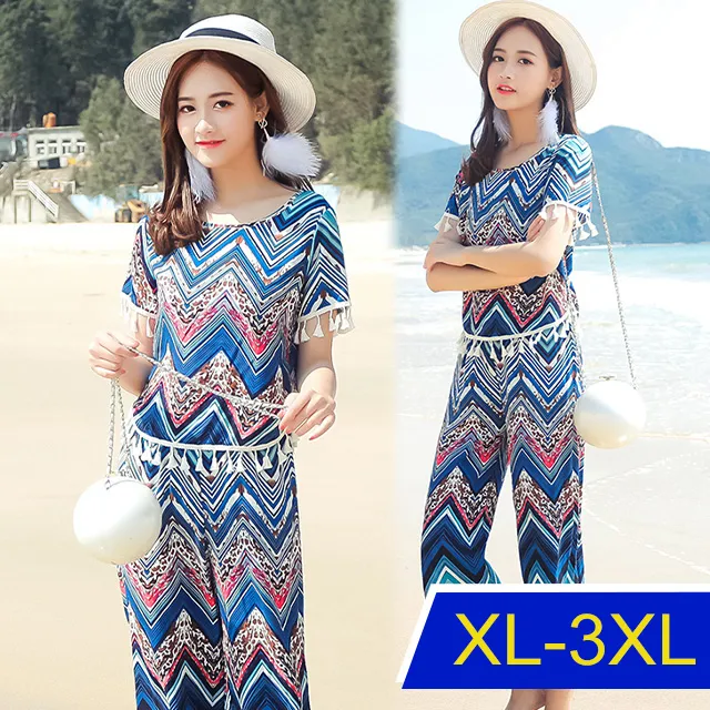 【韓國K.W.】KQN3932幾何寬鬆襯衫上衣修身套裝(涼感/二件套/輕薄/短袖) 歷史價格詳細信息