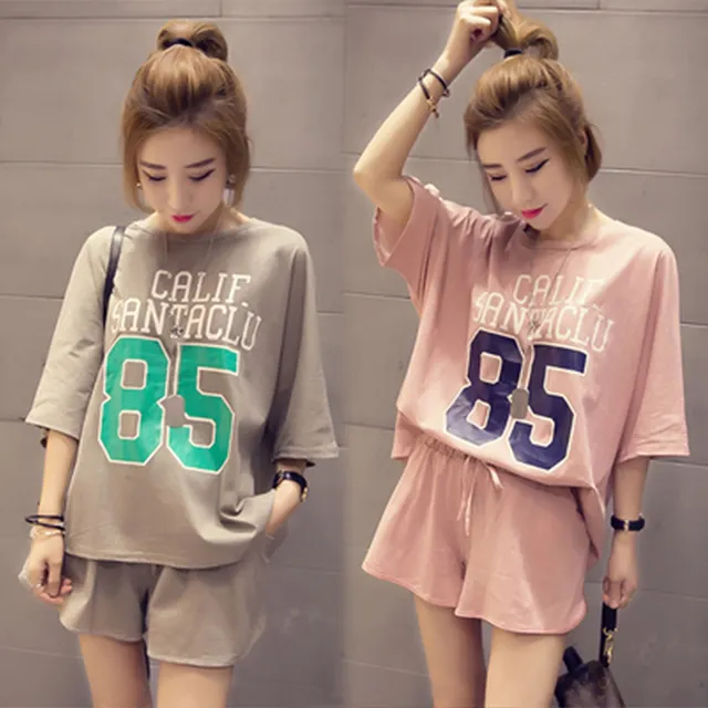 【韓國K.W.】KQN3928超減齡休閒穿搭套裝(涼感/二件套/輕薄/短袖) 歷史價格詳細信息