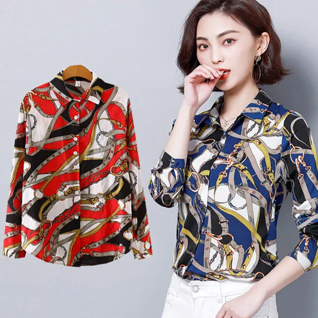 【韓國K.W】KM2758法式設計外出滿版印花白色之戀襯衫上衣外套(防曬/長袖襯衫/長袖上衣/格紋/薄外套) 歷史價格詳細信息