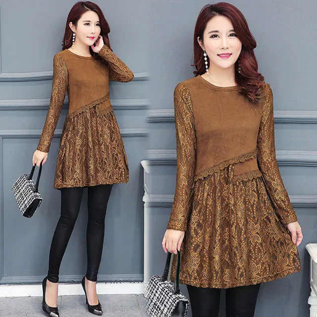 【現貨】???? 秋季新款 蕾絲袖花朵長袖上衣 彈性 長袖 上衣 女童 兒童 圓領T  童裝 百元童裝 平價童裝 小不點童裝 歷史價格詳細信息