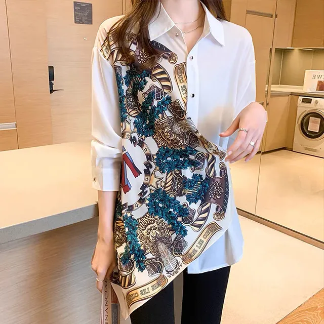 【韓國K.W.】KM2719優雅簡約襯衫上衣外套(防曬/長袖襯衫/長袖上衣/格紋/薄外套) 歷史價格詳細信息