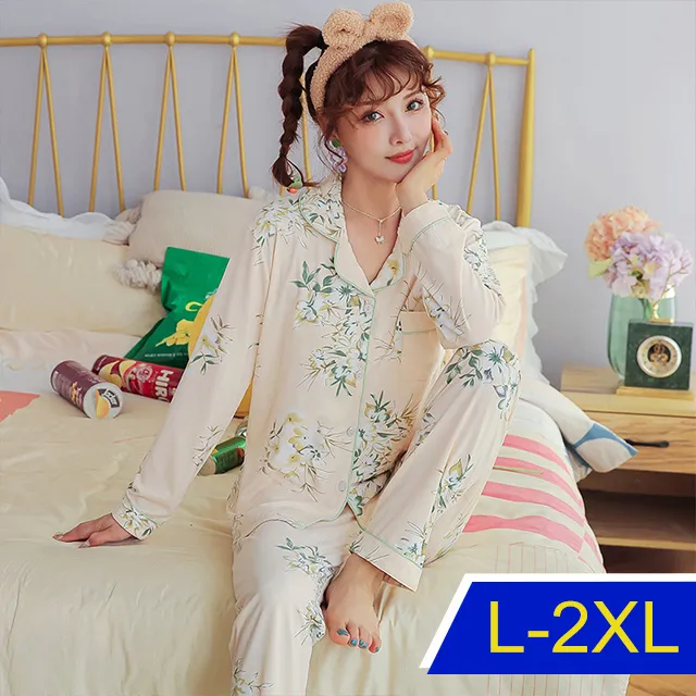 【韓國K.W.】KQM4026現貨大紫花棉質立領高質感休閒家居服(親膚/舒適/休閒/睡衣) 歷史價格詳細信息