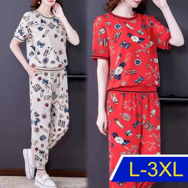 【韓國K.W.】KQN4077現貨法式輕熟女碎花襯衫套裝(套裝/褲裝/裙裝/居家/休閒) 歷史價格詳細信息