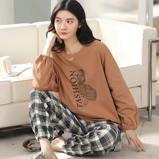 【秋冬睡衣男】韓國睡衣 設計感 冬季睡衣男士套頭珊瑚絨加厚保暖圓領法蘭絨青少年卡通學生家居服 歷史價格詳細信息